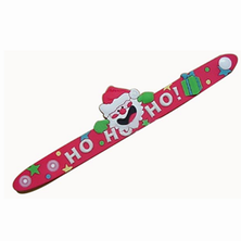 PVC Santa Wristband